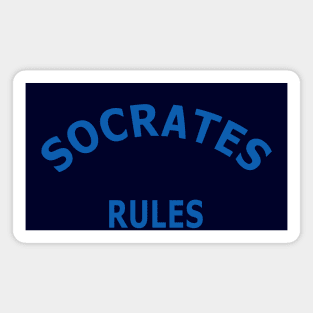 Socrates Rules Magnet